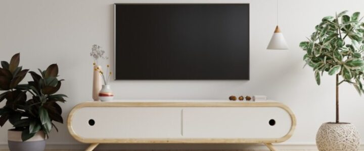 TV-meubels met ronde hoeken voor een veilige en speelse inrichting